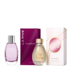 Kit 2 Perfumes Femininos La Rive L'Excellent + In Love-Feminino