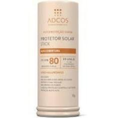 Protetor Solar Stick Fps80 Peach Adcos Ativo Hialuronico
