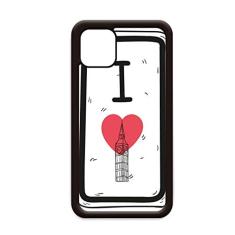 Capa I Love London Words Pattern para iPhone 11 Pro Max para Apple Mobile Case Shell