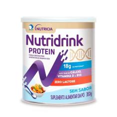 Suplemento Alimentar Nutridrink Protein Sem Sabor com 350g Danone 350g