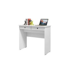 Escrivaninha 2 Gavetas Branco - EJ Móveis
