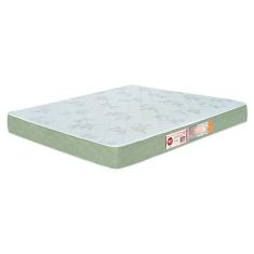 Colchão Casal Sleep Max Espuma D33 138x188x18cm Branco/Verde - Castor
