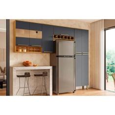 Kit de Cozinha Completa 3 Peças Napoli Prime ( 2 Armários + 1 Paneleir