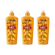 Creme Pentear Dabelle 550G Milagres Do Mel - Kit Com 3Un