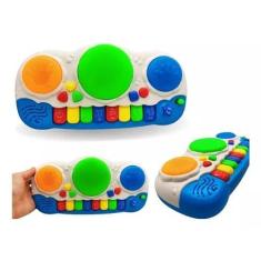 Brinquedo Piano Infantil Teclado Para Bebe E Criança Com Som Dos Bicho