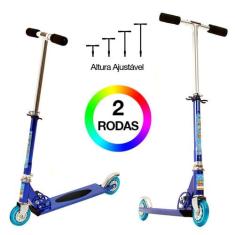 Patinete Scooter Filme Toy Story Infantil Azul de Alumínio - DM Radica