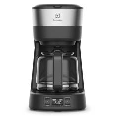 Cafeteira Elétrica Electrolux 30 Xícaras Experience Programável com Timer Cor Inox Preta (ECM25) 127V