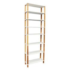 Evolukit Estante 72x26x221 Branca - 4 Prateleiras - Moderno - Estante