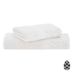 Jogo De Toalhas Buddemeyer Lovely Banho 2 Peças 100% Algodão