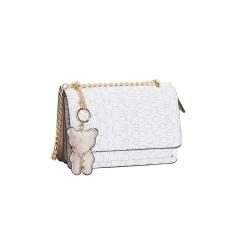 Bolsa Feminina Monograma Transversal 3483899 Off White