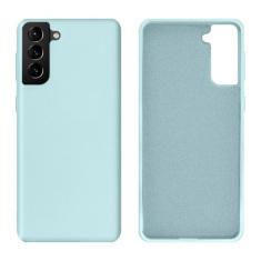 Capinha para Galaxy S21 Plus Silicone Aveludado - GCM, Azul