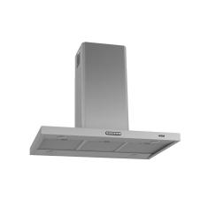 Coifa de Ilha Terim Coifa Ilha 90cm Retangular Inox com Led Exaustor e Depurador 110V