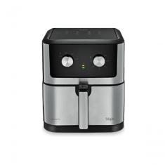 Fritadeira Air Fryer Elgin Afc80 Chrome Fry 8L 1900W Inox com Timer 60 Minutos e Cesto Removível 110V