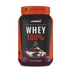 New Millen Whey 100% - 900G Açaí Com Banana -