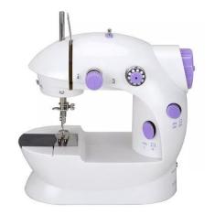 Mini Maquina De Costura Domestica Luz LED Portatil Bivolt Compacta - M