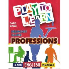 Play to learn - profissoes - card game