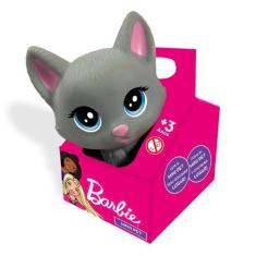 Mini Gata na Casinha Barbie Mini Pet 3+ Anos Cinza 1 Unidade - Pupee