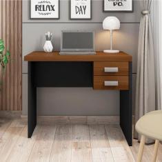 Mesa Escritório Escrivaninha 2 Gavetas Moderna Resistente - B&A BENTO,
