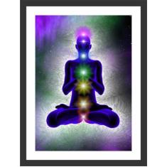 Quadro Decorativo Buda Budismo Chácras Meditação Religiosidade Decoraç