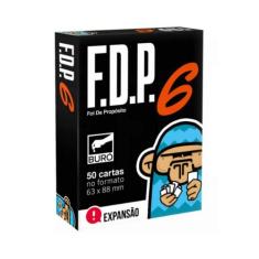 FDP - Foi de Propósito 6 Expansão - Jogo de Cartas - Buró