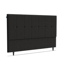 Cabeceira Piave Linho Cinza Sup King (8x195x120) - Ortobom