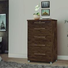 Cômoda 5 Gavetas Emas Móveis Primus - Moveis Primus