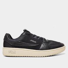 Tênis Couro Fila Acd Classic Masculino-Masculino