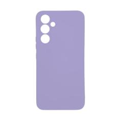 Capa Aveludada Compatível Para Samsung M55 + Pelicula Vidro - DB, Lilá