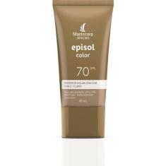 Protetor Solar Episol Color Tom 2 - Claro FPS 70 40ML - MANTECORP, 2 C