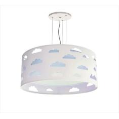 Lustre Pendente Nuvens Duplo Com Recortes 30x16 - Tom Luz