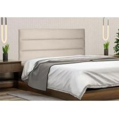 Painel Cabeceira Livia Cama Box King 195cm Suede - SSX Multicoisas - S