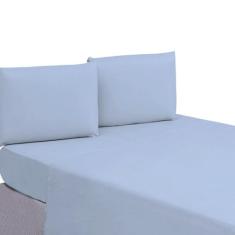 Lençol Casal com Bainha Sem Elástico Linha GOLD 01 Peça Percal 200 Fio