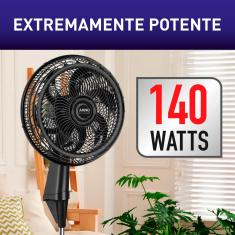 Ventilador de Coluna 40cm Arno X-TREME 6, 6 PÁS 140W 127V VE6C