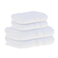 Jogo Toalhas De Banho 4 Pç Buddemeyer Algodão Egipcio Branco