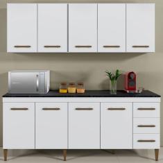 Cozinha Compacta Atenas 9 Portas 3 Gavetas