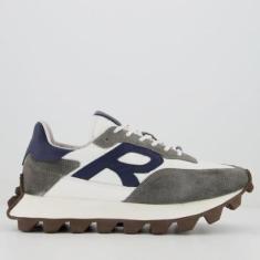 Tênis Reserva Yankee Cinza e Branco-Masculino