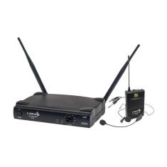 Microfone Sem Fio Lyco UH-07HLI Headset Lapela Instrumento