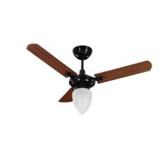 Ventilador de Teto 220 V Pera New Preto Tron, 220V