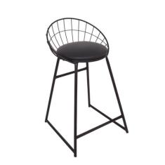 Banqueta Estilo Industrial Gaulle Ambiente Principal Escritório - Lafa