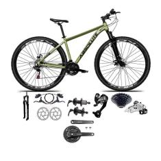 Bicicleta Aro 29 Absolute Nero 5 27v Shimano Altus K7 Pedivela Mt101 Freio Disco Hidráulico Trava-Unissex
