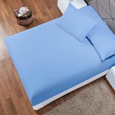 Jogo de Lençol King Size 3 Peças Soft Cama Fronha e Lençol Elástico - 