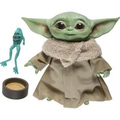 Boneco Star Wars Baby Yoda The Mandalorian Com Som F1115