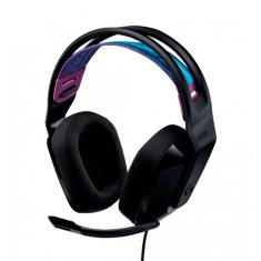 Headset Gamer Logitech G335 - Drivers 40mm - Conector P2 - Preto - 981-000977-Unissex