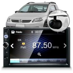 Central Multimídia Saveiro Mp5 Gv G5 Preta Camera Espelhamento