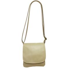 Bolsa Em Couro Feminina Transversal Tampa Bls129SZ - Doras Bolsas, Nud