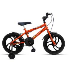 Bicicleta Infantil Aro 16 Hot Car Laranja - Ello Bike