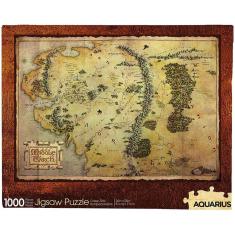 O Mapa hobbit 1000 Quebra-cabeça de jigsaw peça