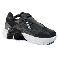 TENIS FILA TORMO FEMININO-PRETO/BRANCO-Feminino