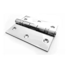 Kit 5 Jg Dobradiça Aço Com Rolamento 3 X 2,5 Cromado - 15 Pç