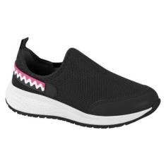 Tenis Molekinha 2559.106 Knit Slip On Infantil-Feminino